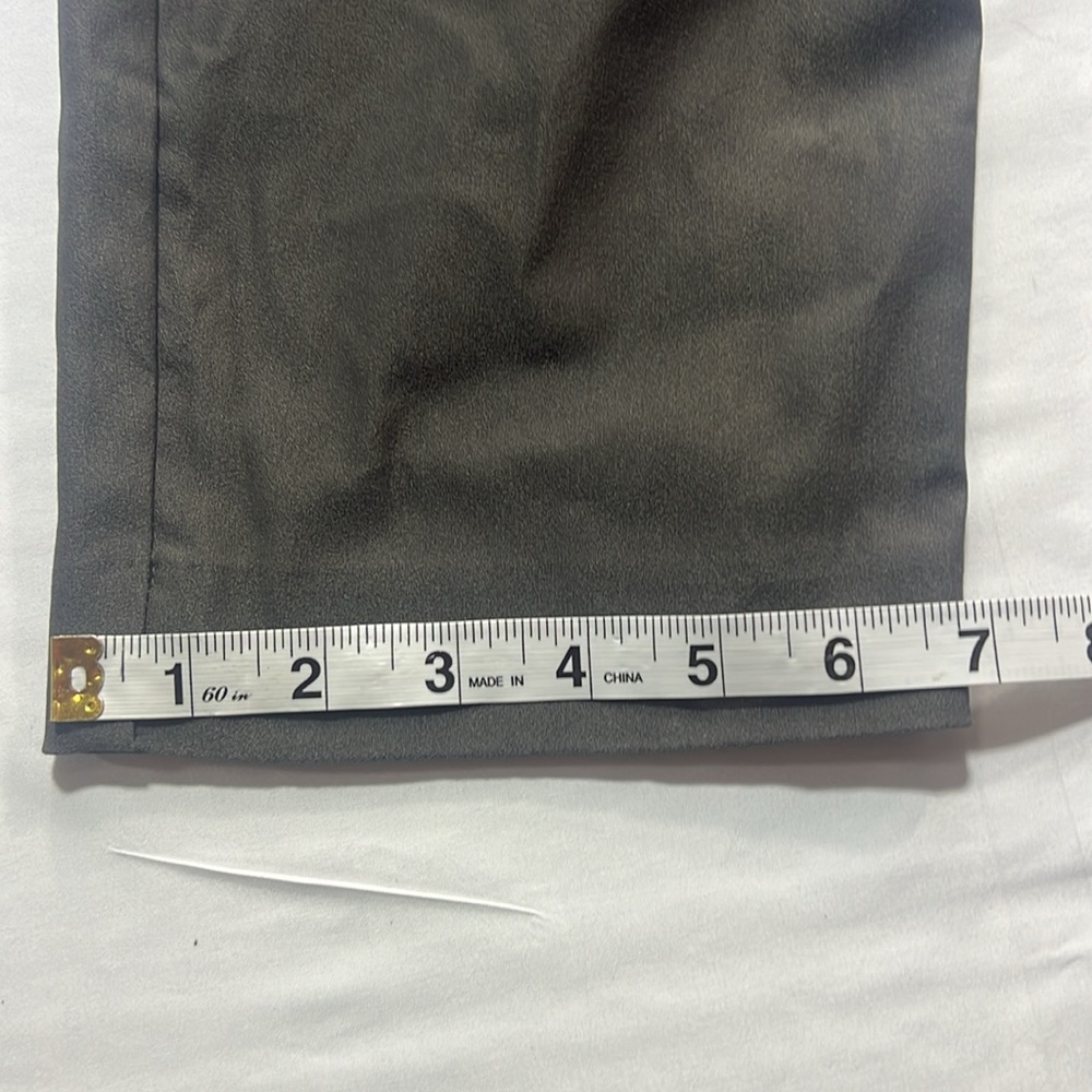 Nine West slim ankle high-rise size 16 gray pants - Picture 6 of 9